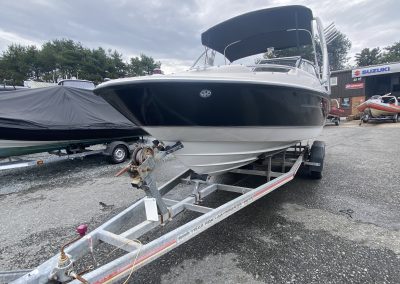 Used Bayliner 215 bowrider for sale at Harbour Marine in Pwllheli near Abersoch