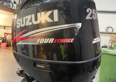 Used Suzuki DF250 hp outboard engine for sale at Harbour Marine in Pwllheli