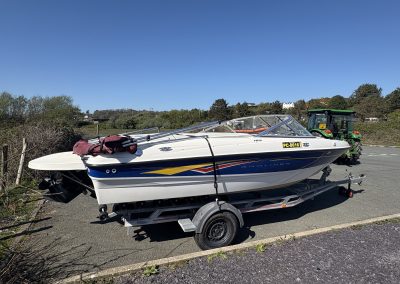 2009 Bayliner 185 bowrider for sale at Harbour Marine in Pwllheli near Abersoch.