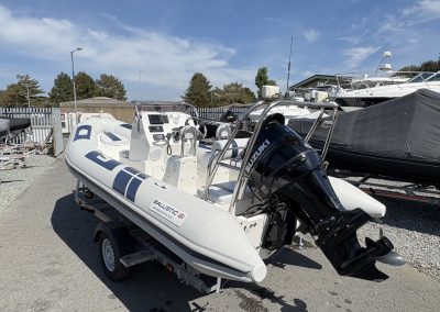 Used Ballistic 550 5m Family RIB for sale at Harbour Marine in Pwllheli, near Abersoch