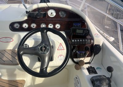 Cranchi Zaffiro 28 cruiser for sale at Harbour Marine in Pwllheli near Abersoch
