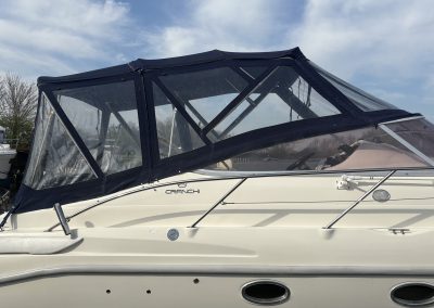 Cranchi Zaffiro 28 cruiser for sale at Harbour Marine in Pwllheli near Abersoch