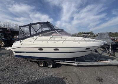 Cranchi Zaffiro 28 cruiser for sale at Harbour Marine in Pwllheli near Abersoch