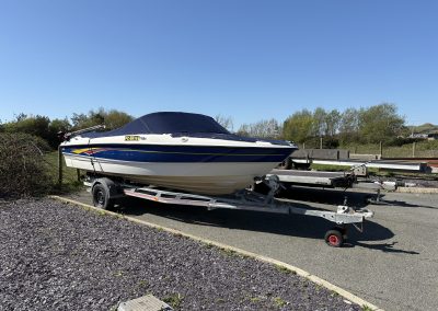 2009 Bayliner 185 bowrider for sale at Harbour Marine in Pwllheli near Abersoch.