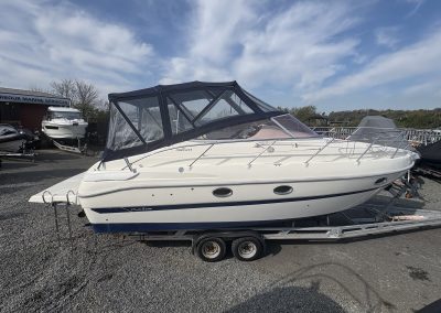 Cranchi Zaffiro 28 cruiser for sale at Harbour Marine in Pwllheli near Abersoch