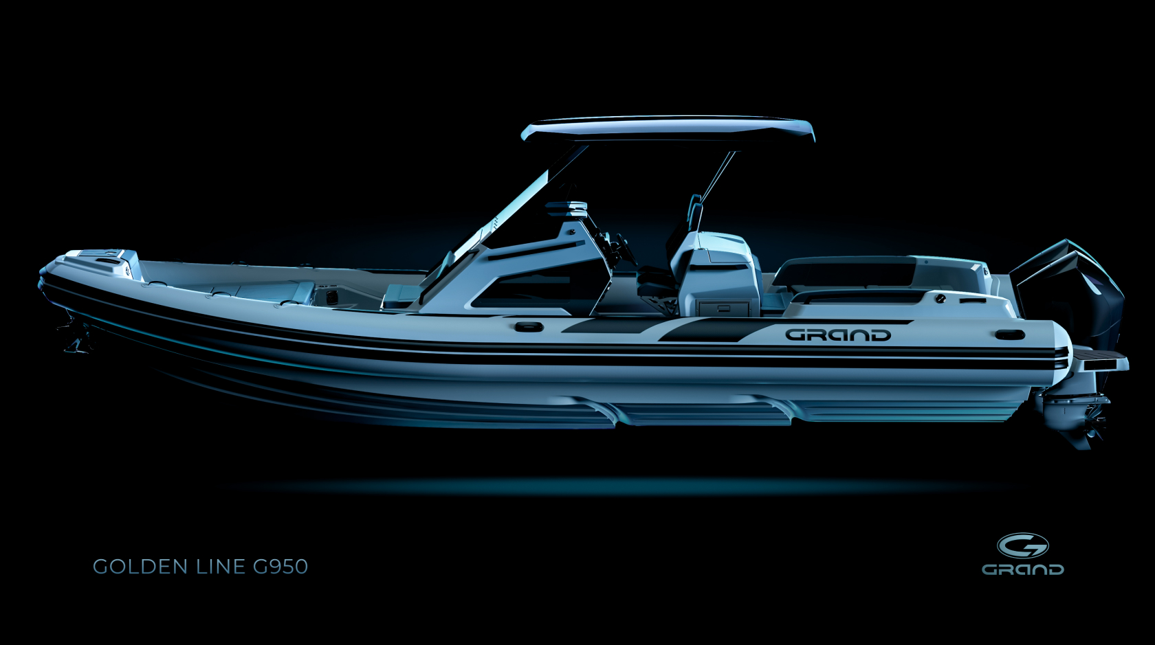 G950-GrandBoats-GoldenLine GRAND Golden Line G950 RIB Coming Soon...