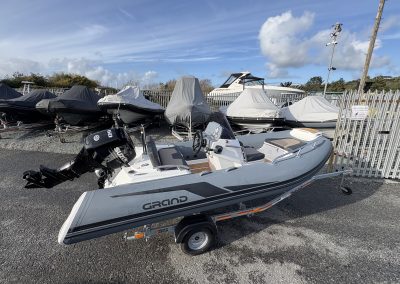 NEW GRAND G420 Family RIB for sale at Harbour Marine in Pwllheli near Abersoch and Nefyn