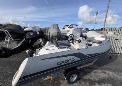 NEW GRAND G420 Family RIB for sale at Harbour Marine in Pwllheli near Abersoch and Nefyn