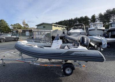 NEW GRAND G420 Family RIB for sale at Harbour Marine in Pwllheli near Abersoch and Nefyn