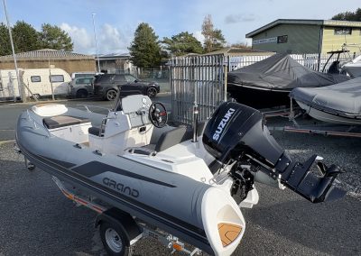 NEW GRAND G420 Family RIB for sale at Harbour Marine in Pwllheli near Abersoch and Nefyn