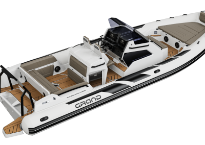 GRAND G980 10m RIB for sale at Harbour Marine in Pwllheli near Abersoch